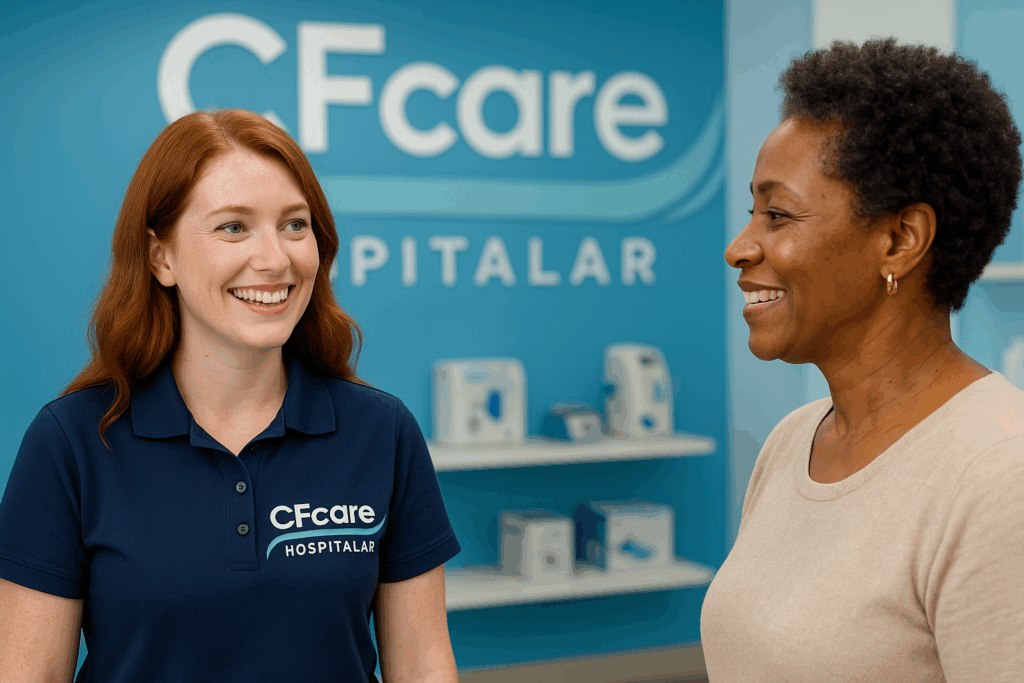 cf care hospitalar - aluguel de cama hospitalar