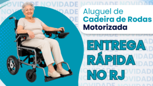 Aluguel cadeira de rodas motorizada no RJ