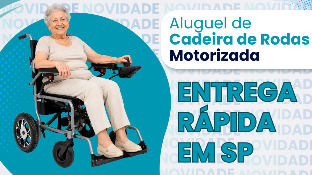 Aluguel de cadeira de rodas motorizada SP
