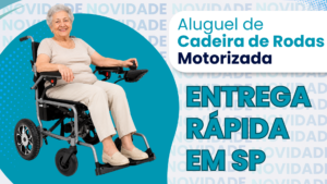 Aluguel de cadeira de rodas motorizada SP